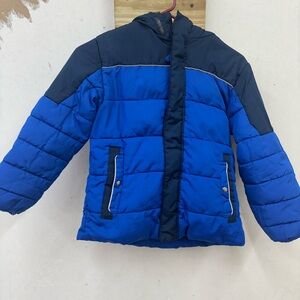Swiss tech Kids Blue Puffer Jacket size medium (8)